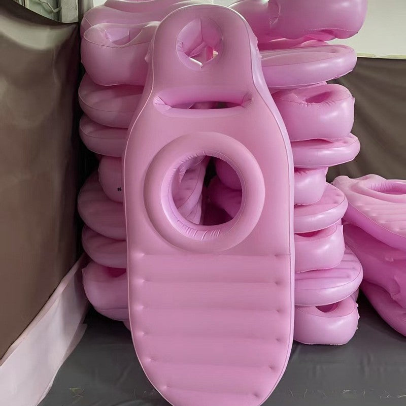 Water Air Cushion Pregnant Woman Bed Inflatable Floating PVC Mattress Flocking Thickened Mattress Treasure Mom Pregnant Woman Yoga Mat