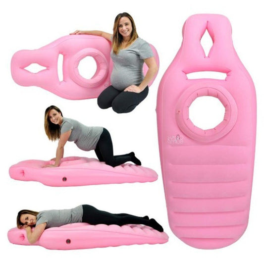 Water Air Cushion Pregnant Woman Bed Inflatable Floating PVC Mattress Flocking Thickened Mattress Treasure Mom Pregnant Woman Yoga Mat