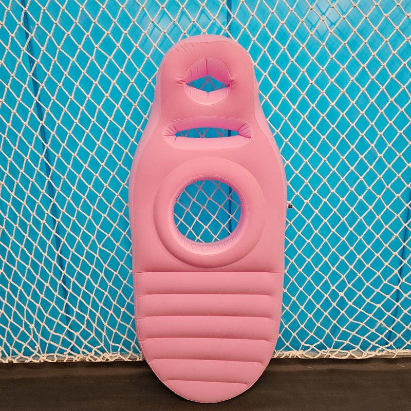 Water Air Cushion Pregnant Woman Bed Inflatable Floating PVC Mattress Flocking Thickened Mattress Treasure Mom Pregnant Woman Yoga Mat